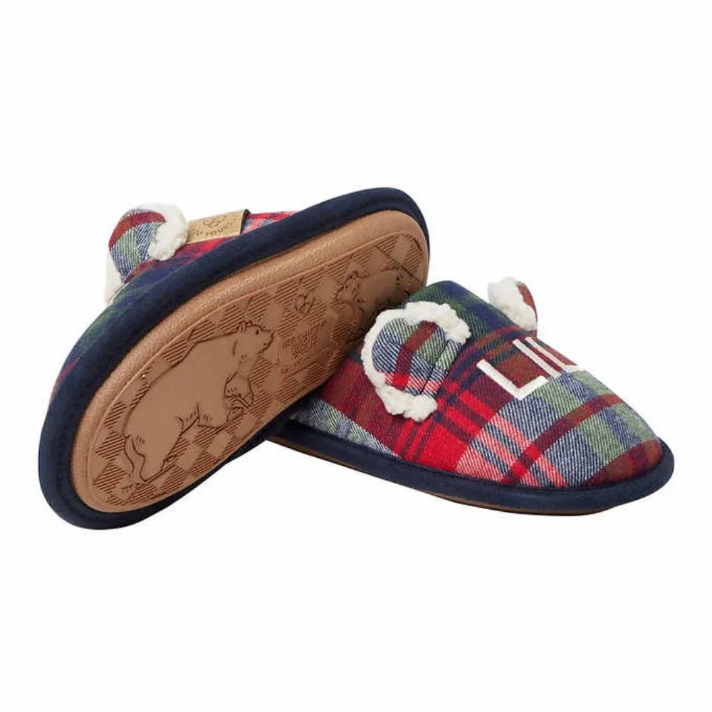 New Dearfoams Lil Bear Toddler Slipper Size 9-10